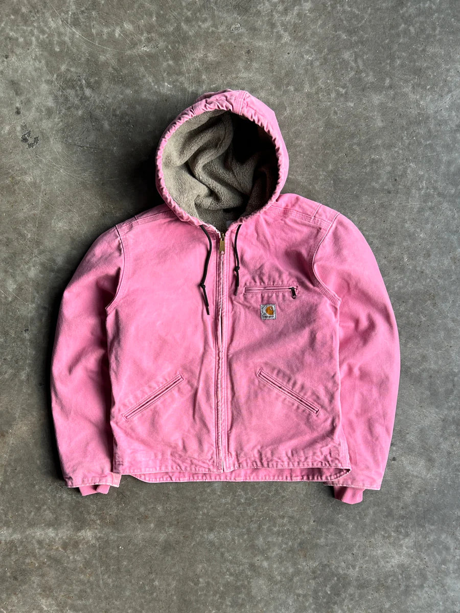 Vintage Pink Fleece Jacket