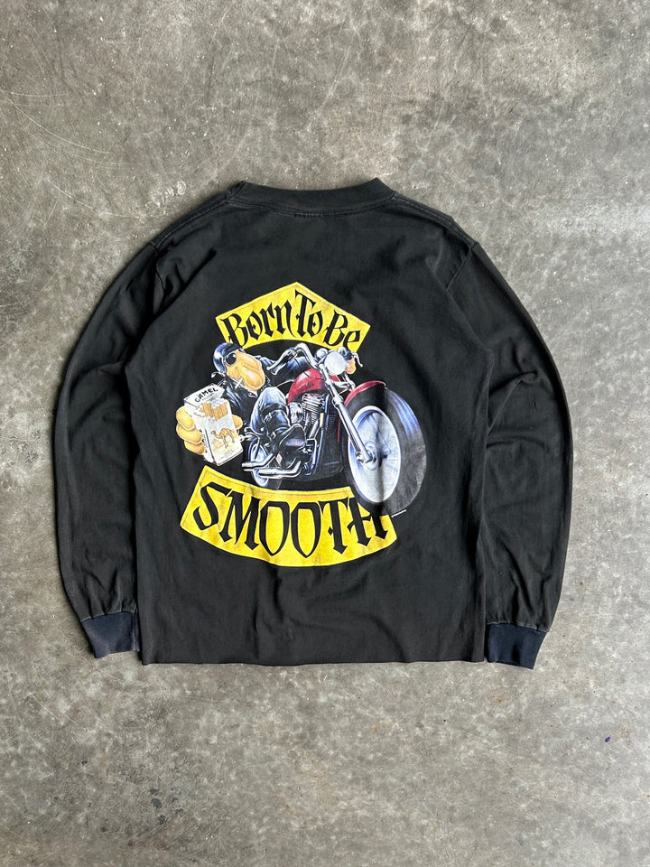 Vintage Black Camel Long Sleeve Tee