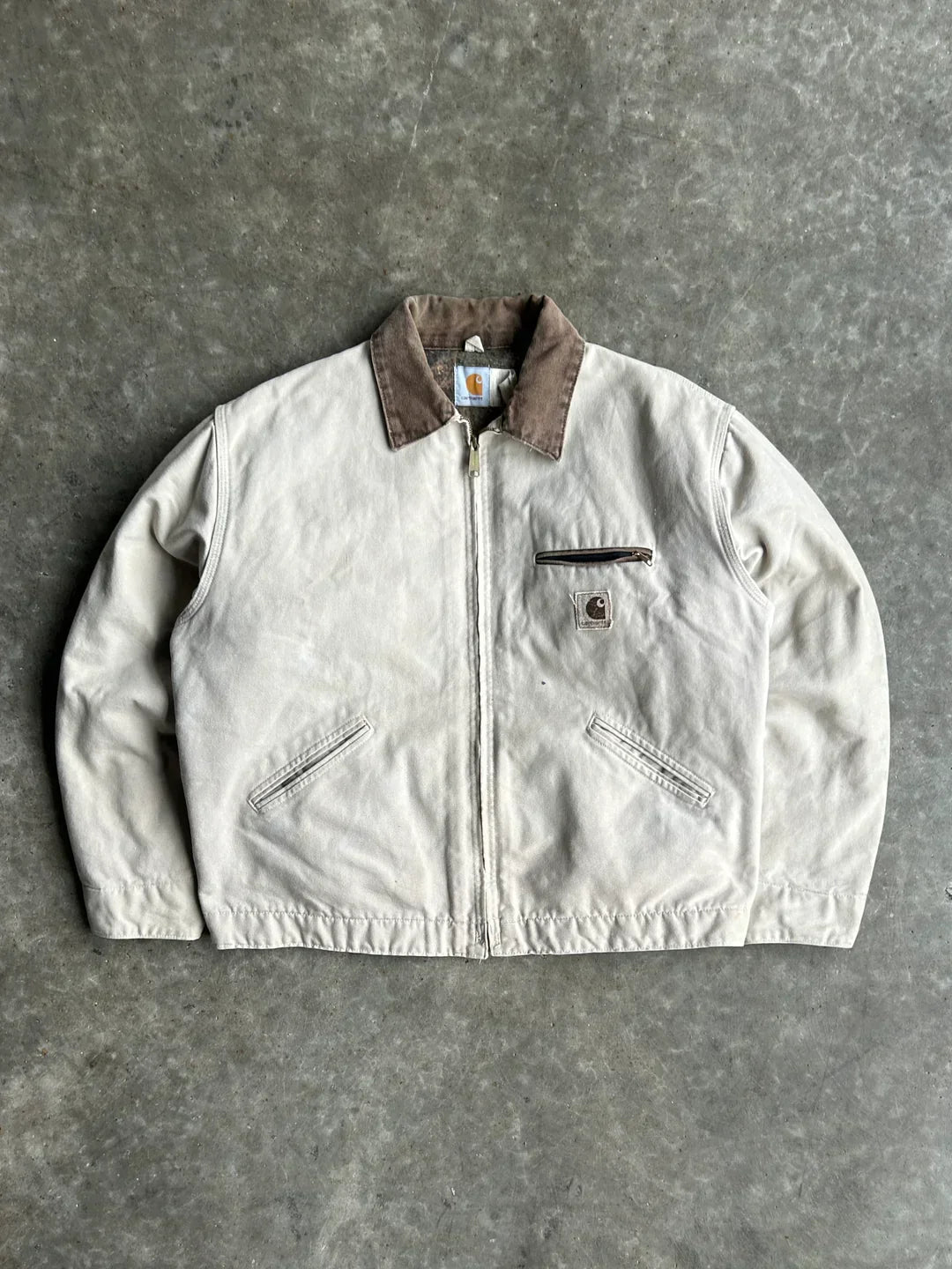 Vintage White Detroit Jacket
